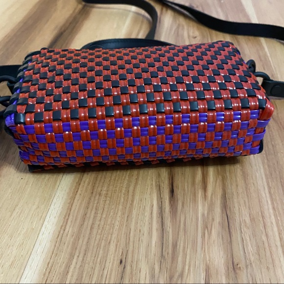 Truss Red Mini Top Handle Crossbody - Picture 11 of 13